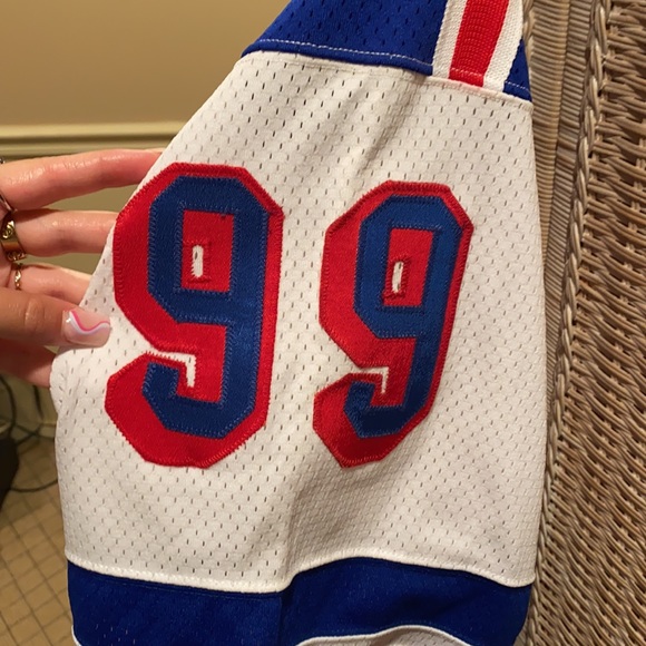 COPY - Wayne Gretzky Rangers Jersey